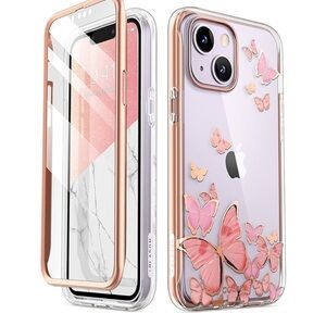iPhone 14 Plus 6.7 inch Slim Stylish Case with Built-in Screen Protector